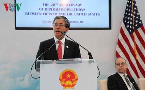 20th founding anniversary of Vietnam-US ties marked in Washington D.C - ảnh 1